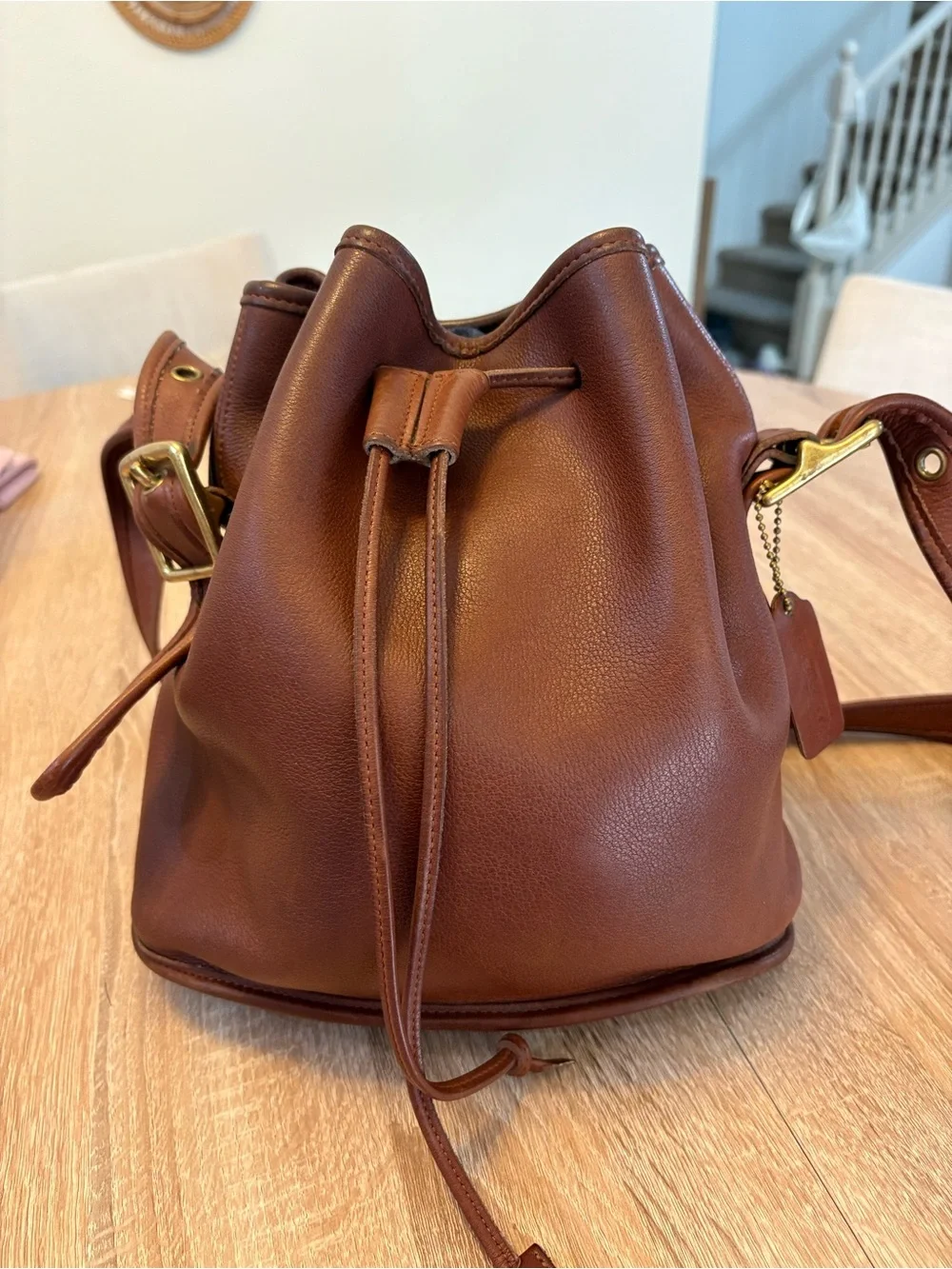 Coach Lula's Legacy Bucket Bag Leather